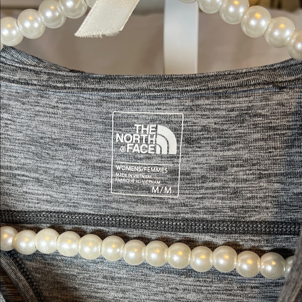 The North Face Women's Heather Gray Tank Top A0479 - Picture 2 of 4